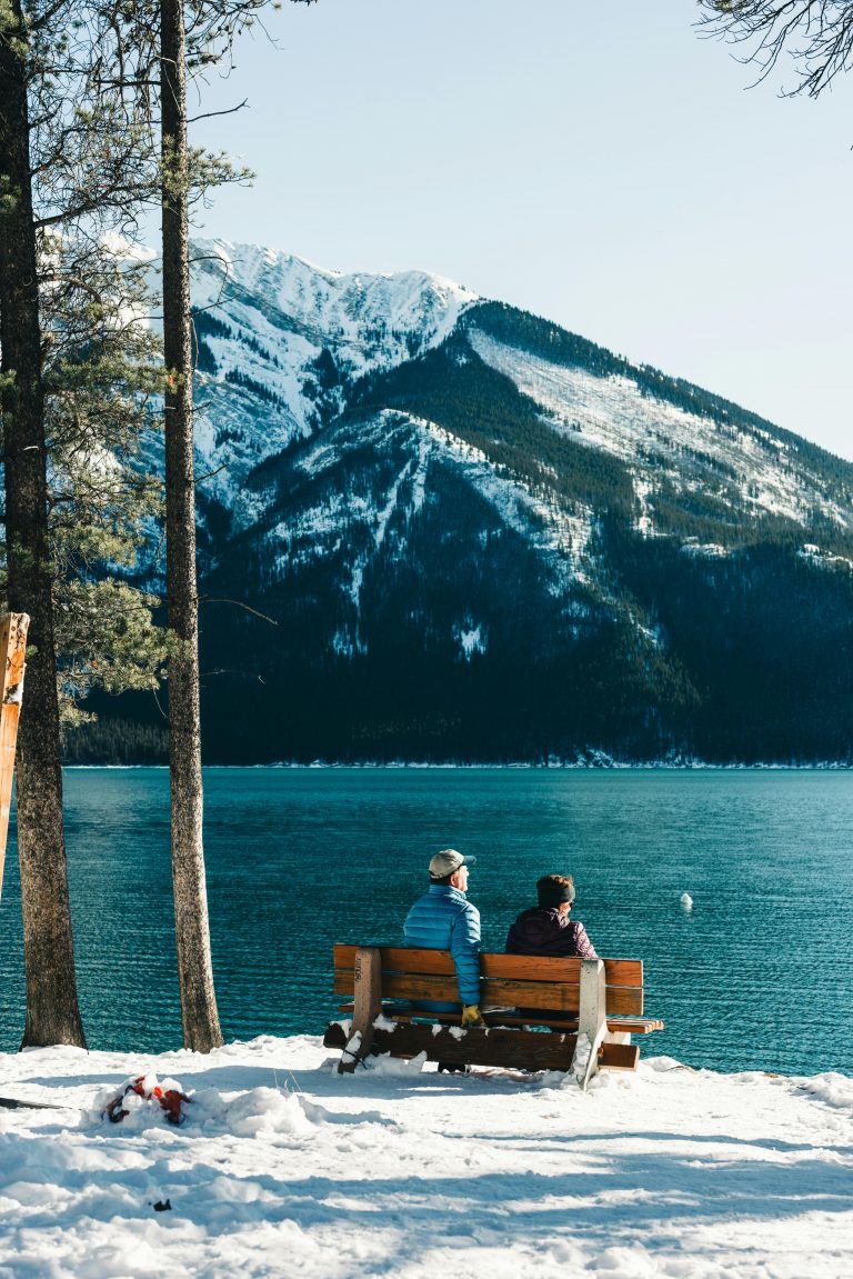 winter camping, experience, snow, lake