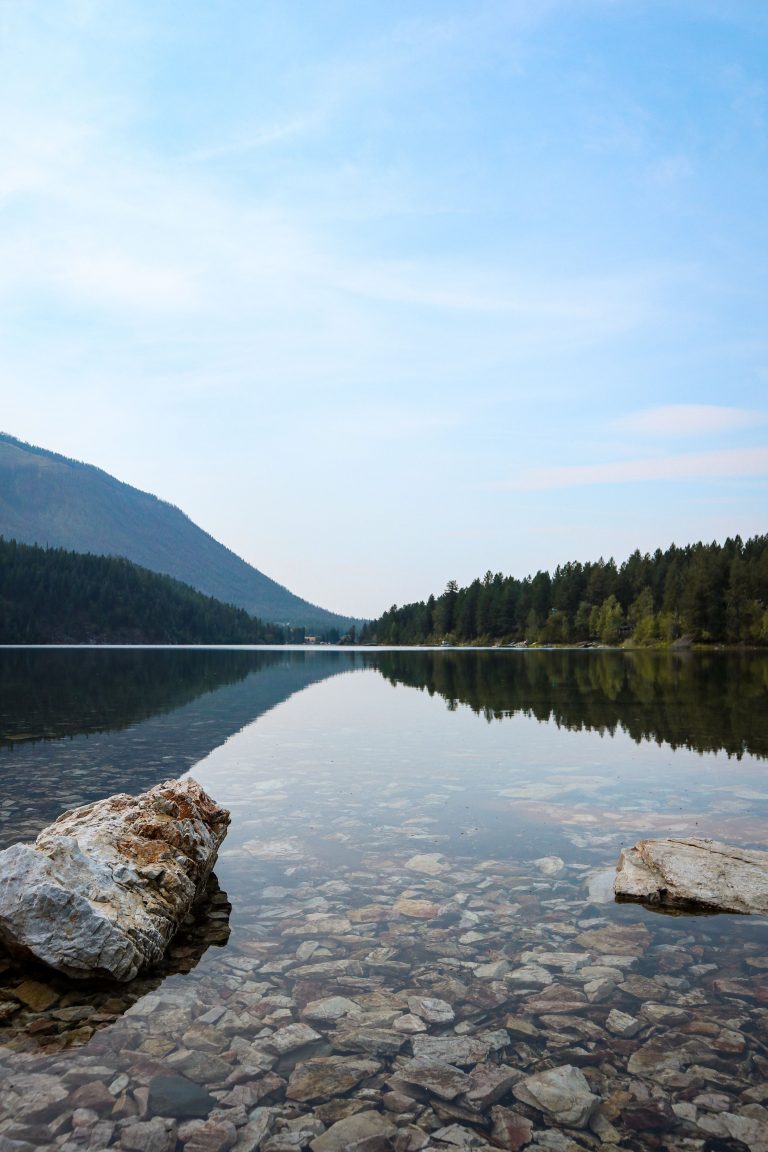 columbia lake, water